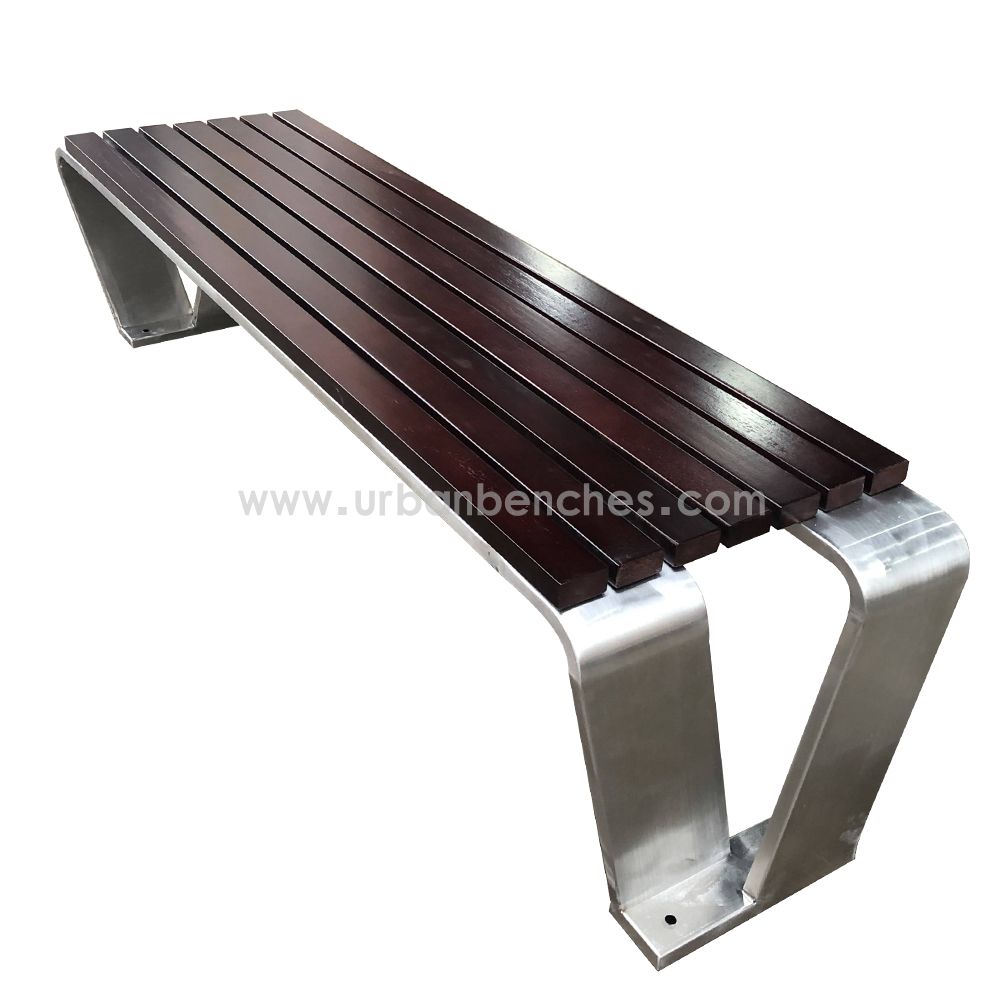  PC-MW-023 Metal+Solid Wood Park Chair