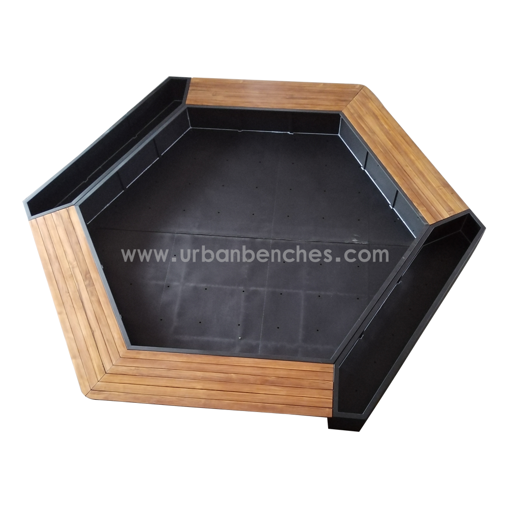 PC-MW-136 Metal+Solid Wood Par