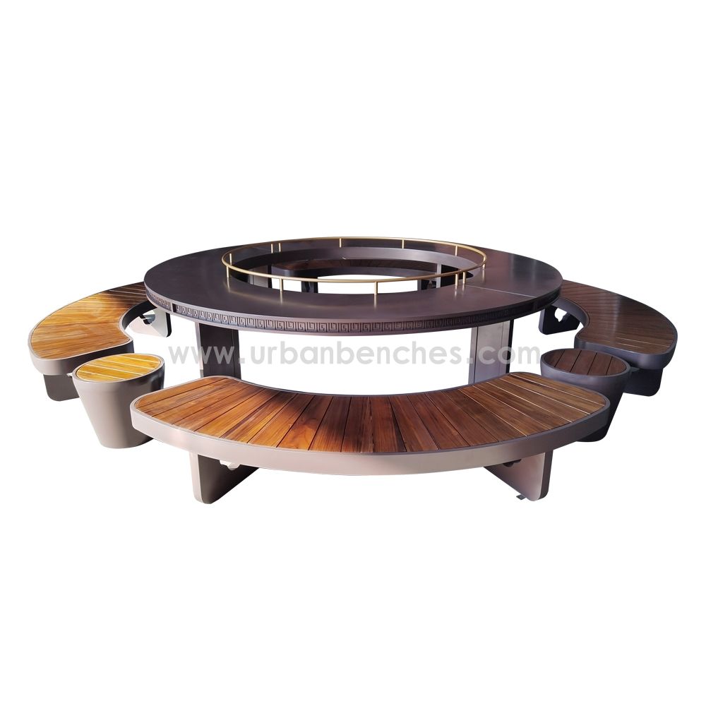 PC-MW-138 Metal+Solid Wood Par