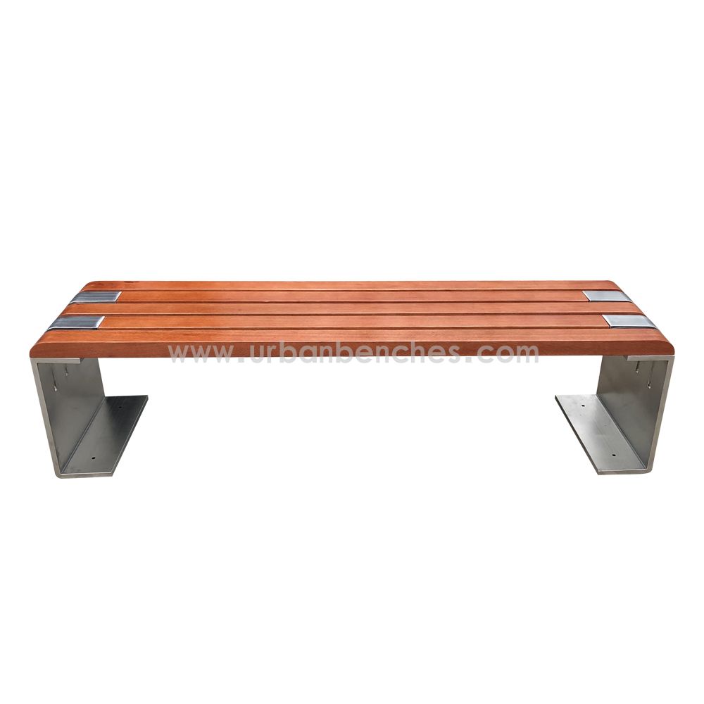 PC-MW-178 Metal+Solid Wood Park Chair