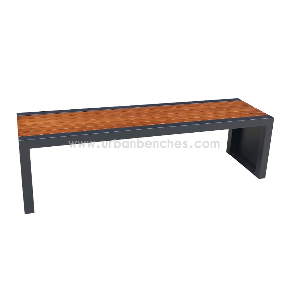  PC-MW-192 Metal+Solid Wood Park Chair