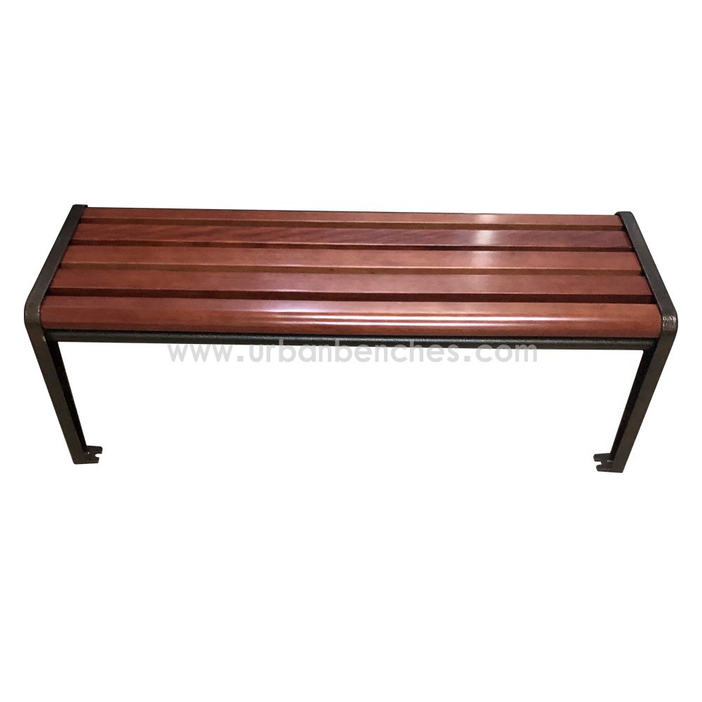 PC-MW-188 Metal+Solid Wood Park Chair